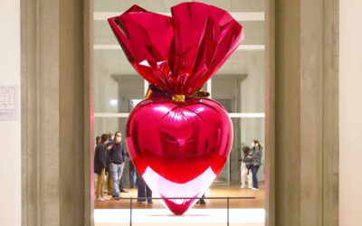 ‘Shine’ de Jeff Koons en Palazzo Strozzi